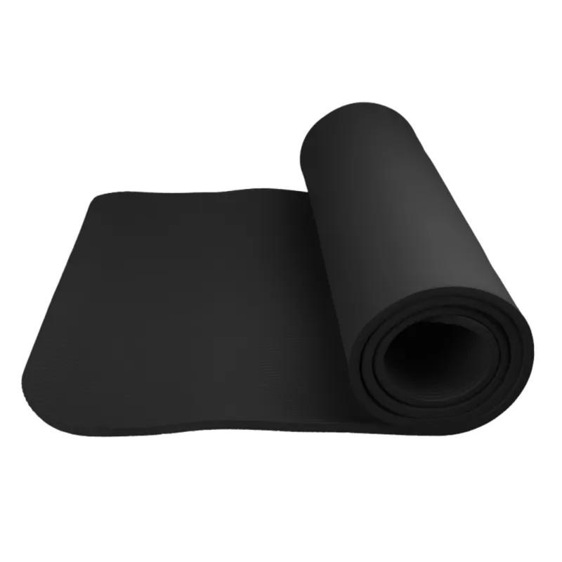 Power System Fitness Yoga Mat Plus - Black - Постелка за Тренировка
