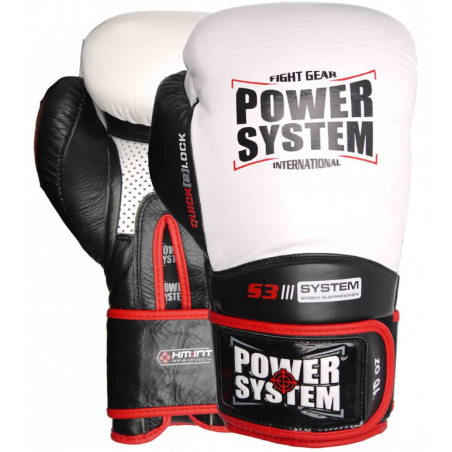 Power System Boxing Gloves Impact Evo - White - Боксови Ръкавици