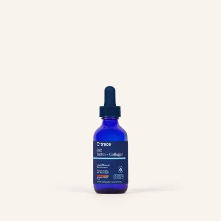 Trace Minerals Ionic Biotin + Collagen 75,000mcg - Йонен Биотин + Колаген