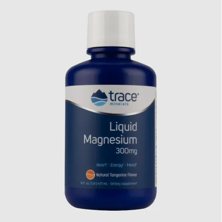 Trace Minerals Liquid Magnesium 300mg - Течен Магнезий