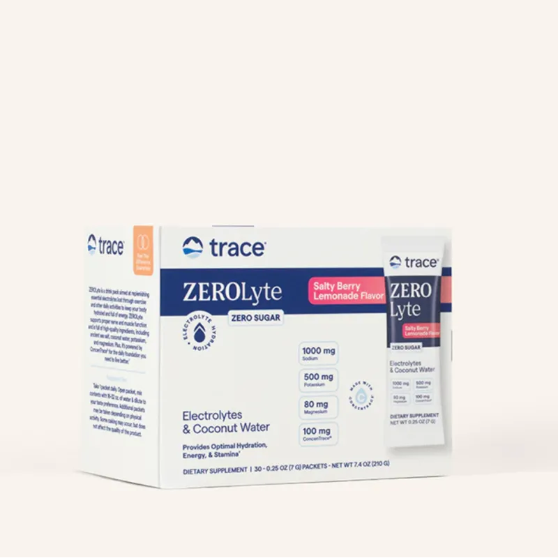 Trace Minerals ZEROLyte-Electrolyte Drink Mix - Електролити