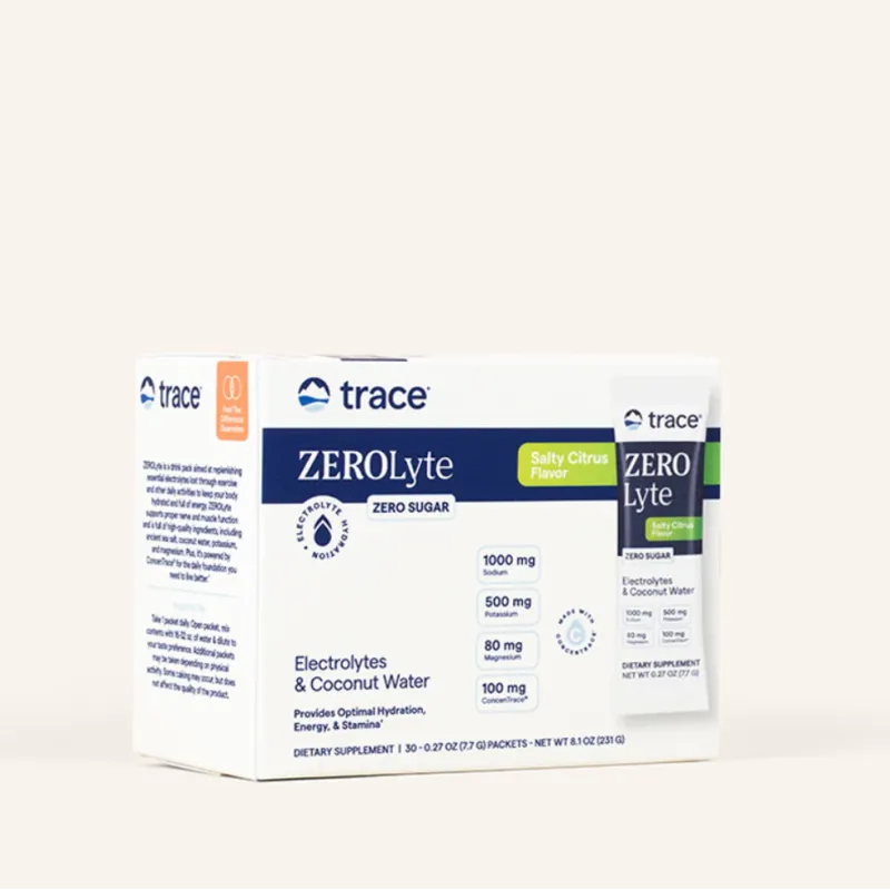Trace Minerals ZEROLyte-Electrolyte Drink Mix - Електролити