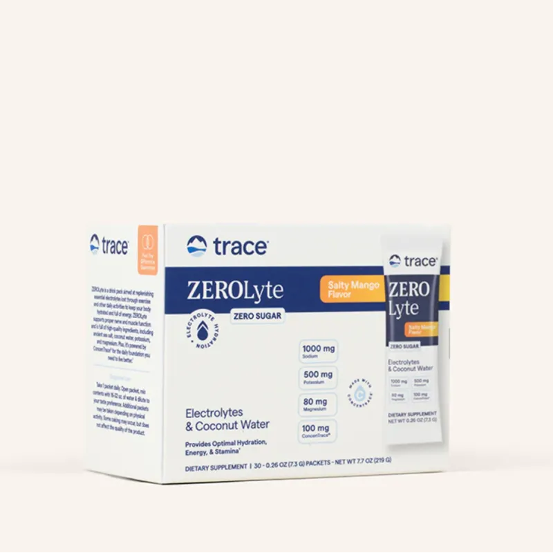 Trace Minerals ZEROLyte-Electrolyte Drink Mix - Електролити