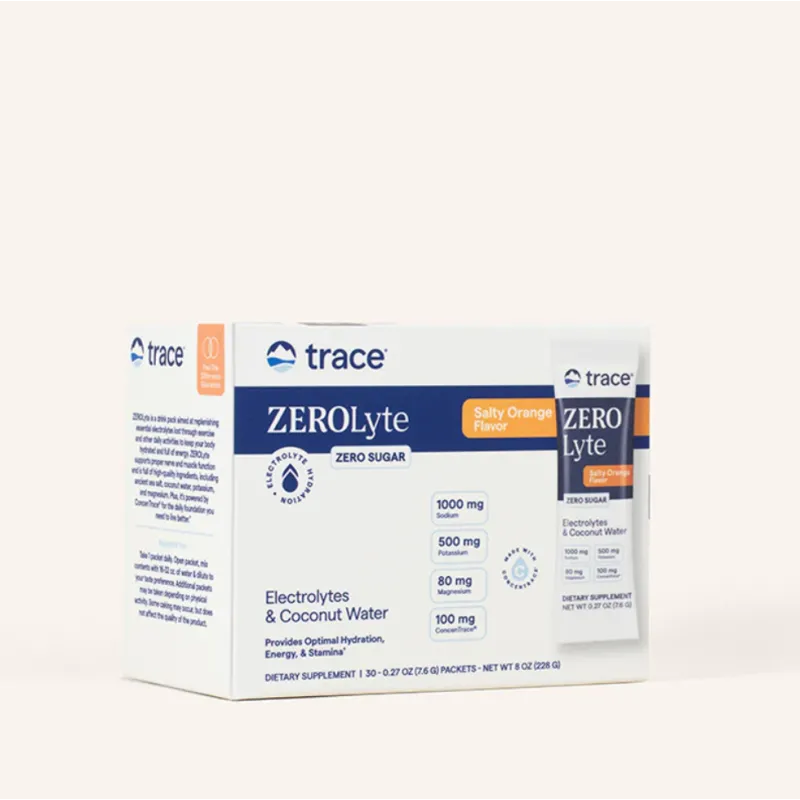 Trace Minerals ZEROLyte-Electrolyte Drink Mix - Електролити