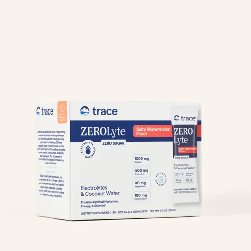 Trace Minerals ZEROLyte-Electrolyte Drink Mix - Електролити