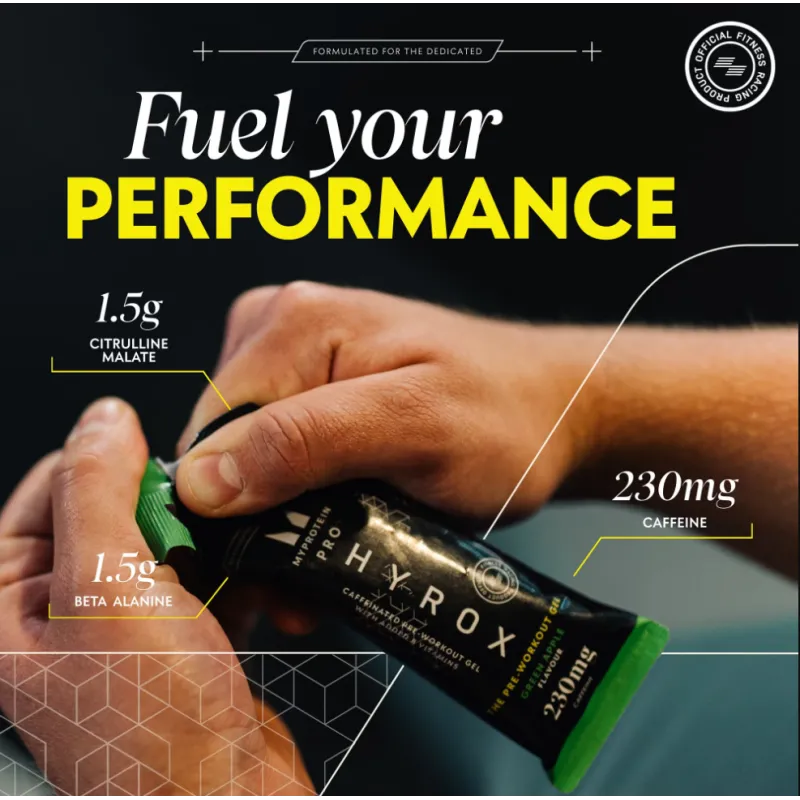 Myprotein HYROX THE Pre-Workout Gel - Азотен Бустер