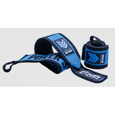 Power System Wrist Wraps Extreme - Blue - Накитници