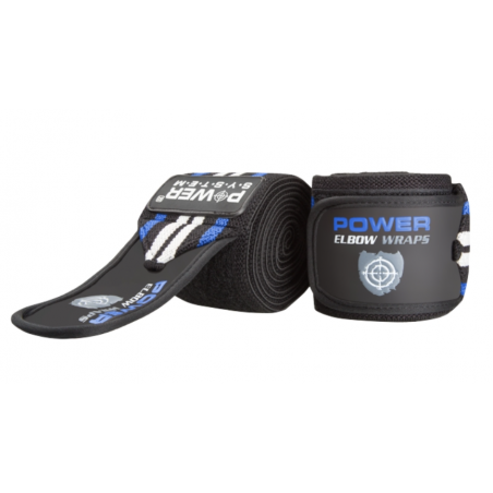 Power System Elbow Wraps - Blue - Бинтове за Лакти