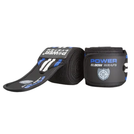 Power System Elbow Wraps - Blue - Бинтове за Лакти
