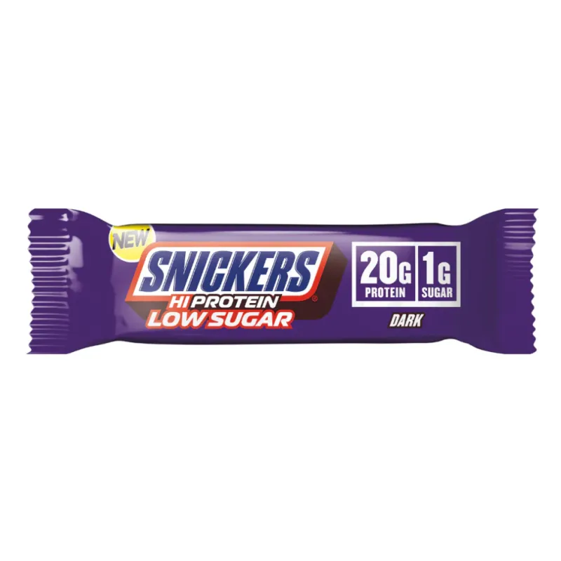 Mars Snickers Hi Protein Bar Low Sugar - Dark Chocolate - Протеинов Бар