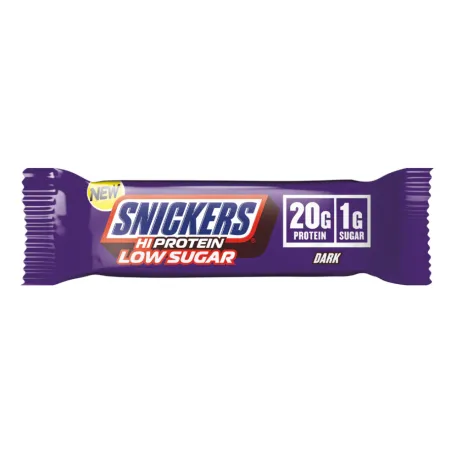 Mars Snickers Hi Protein Bar Low Sugar - Dark Chocolate - Протеинов Бар