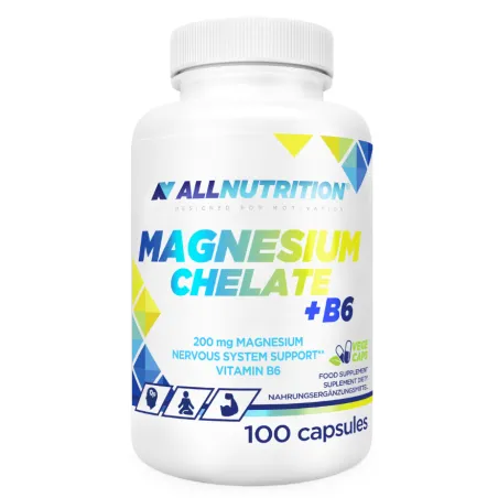 Allnutrition Magnesium Chelate + B6 - Магнезиев Хелат + Витамин B6