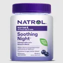 Natrol Soothing Night Gummies + Ashwagandha KSM-66 - Формула за Подобряване на Съня