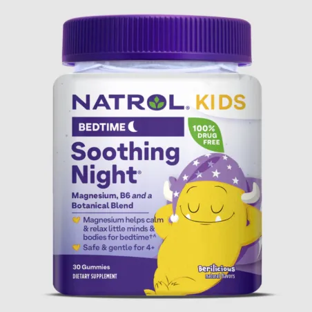 Natrol Kids Soothing Night Gummies - Формула за Деца за Подобряване на Съня