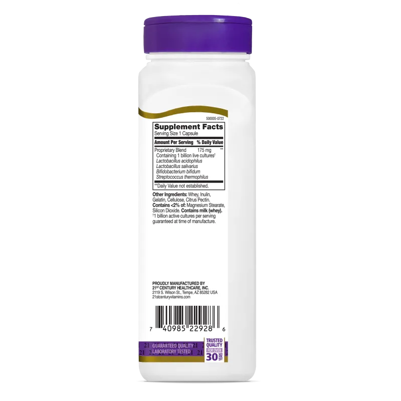 21st Century Acidophilus Probiotic Blend - Пробиотик