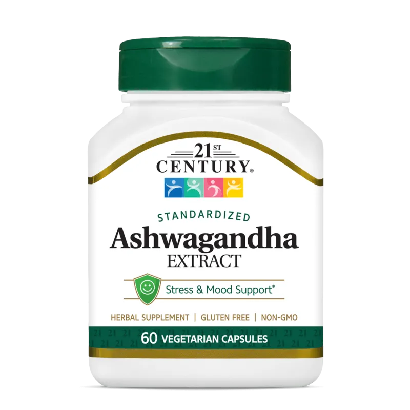 21st Century Ashwagandha Extract 500mg - Ашваганда