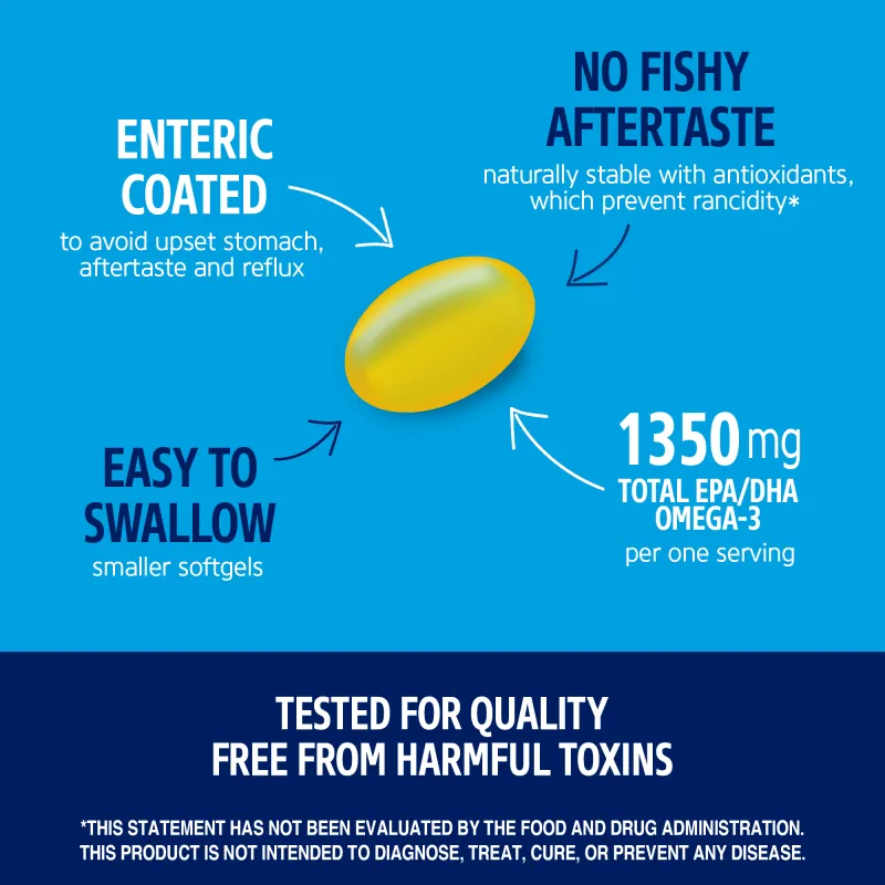 21st Century Alaska Wild Fish Oil Mega Omega-3 - Омега 3