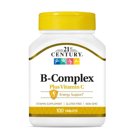 21st Century B Complex Plus Vitamin C - B Комплекс