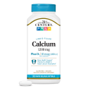 21st Century Calcium 1200mg + D3 Liquid - Калций + Витамин D3