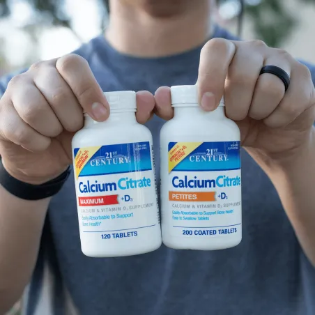 21st Century Calcium Citrate Petites + D3 - Калций + Витамин D3