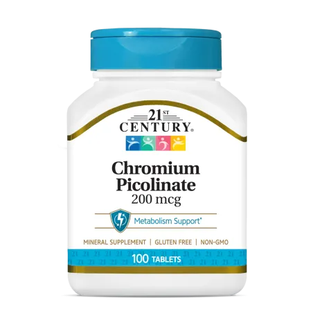 21st Century Chromium Picolinate 200mcg - Хром