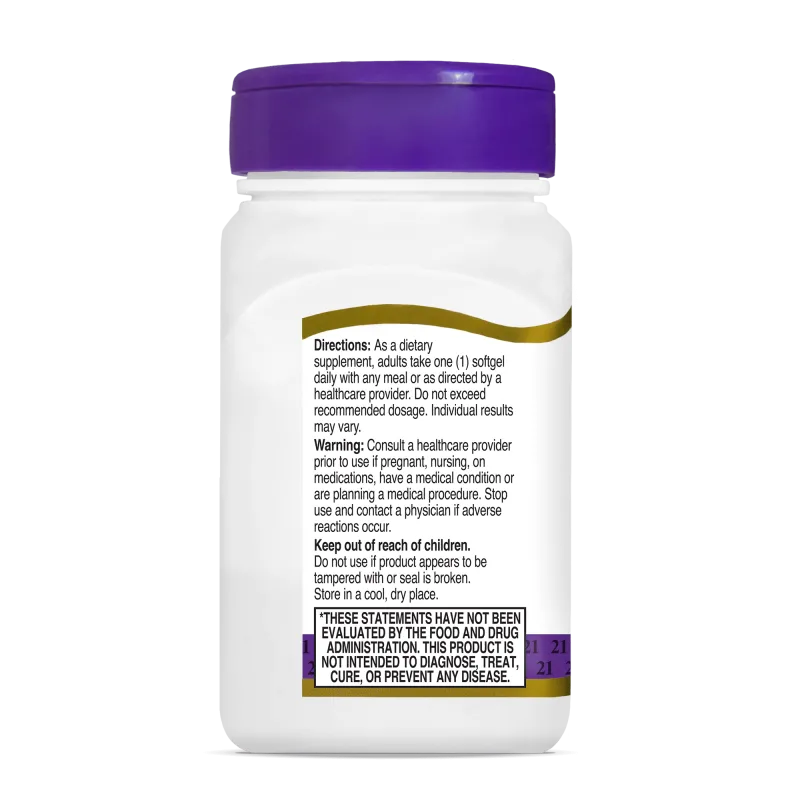 21st Century Co Q-10 100mg SGels - Коензим Q-10