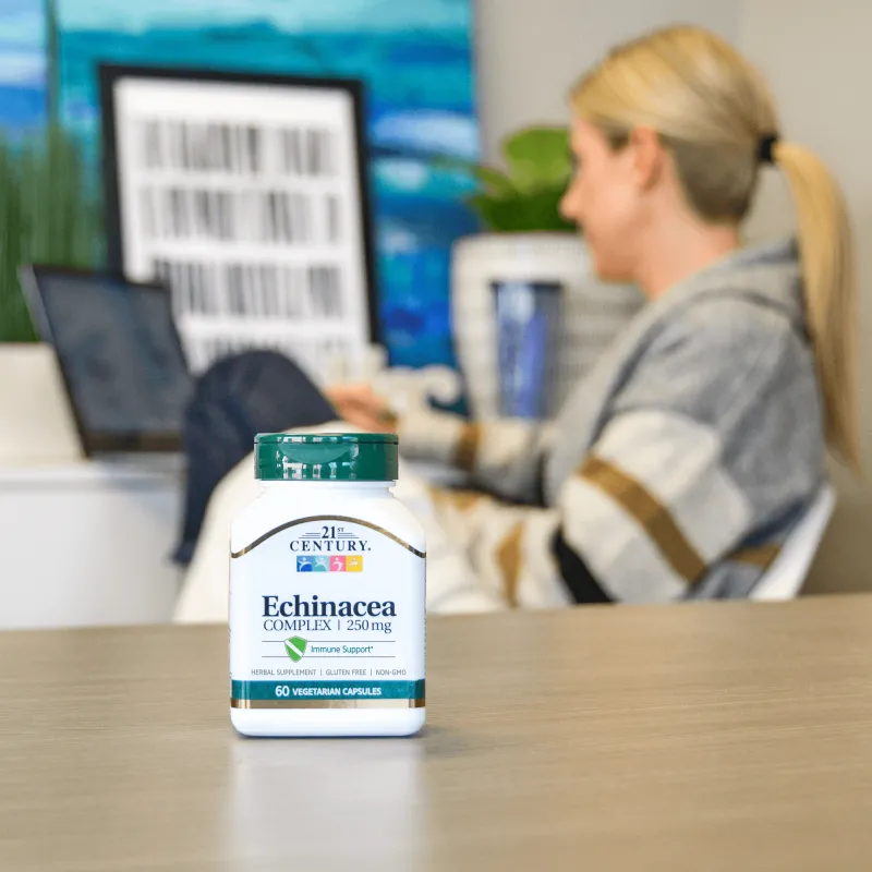 21st Century Echinacea Complex 250mg - Ехинацея