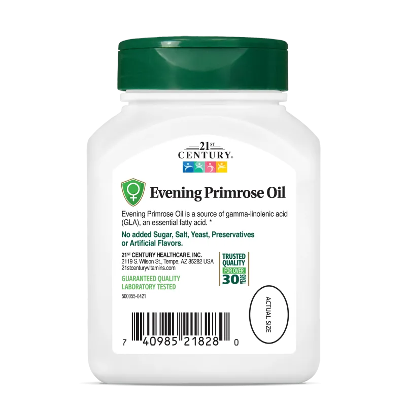 21st Century Evening Primrose Oil - Вечерна Иглика