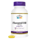21st Century Flaxseed Oil 1000mg - Омега 3 Масло от Ленено Семе