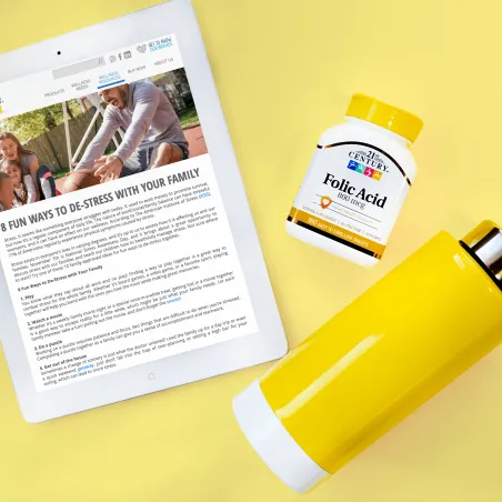 21st Century Folic Acid 800mcg - Фолиева Киселина