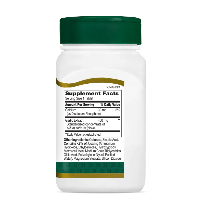 21st Century Garlic Extract Odorless - Екстракт от Чесън