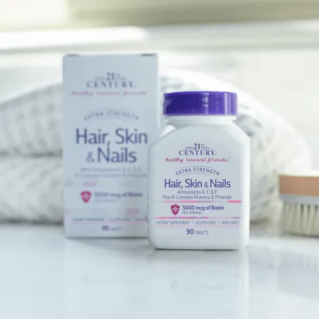 21st Century Hair, Skin & Nails Extra Strength - Формула за Коса, Кожа, Нокти