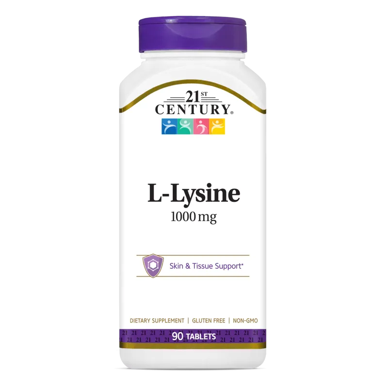 21st Century L-Lysine 1000mg - Л-Лизин