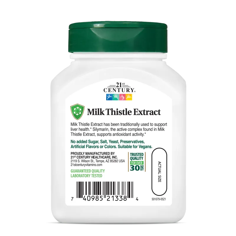 21st Century Milk Thistle Extract - Магарешки Бодил