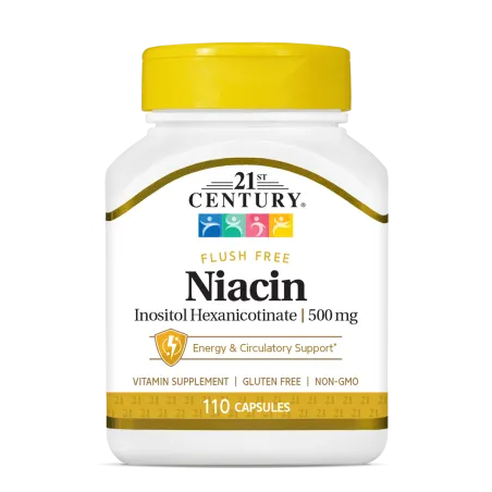 21st Century Niacin 500mg Flush Free - Ниацин
