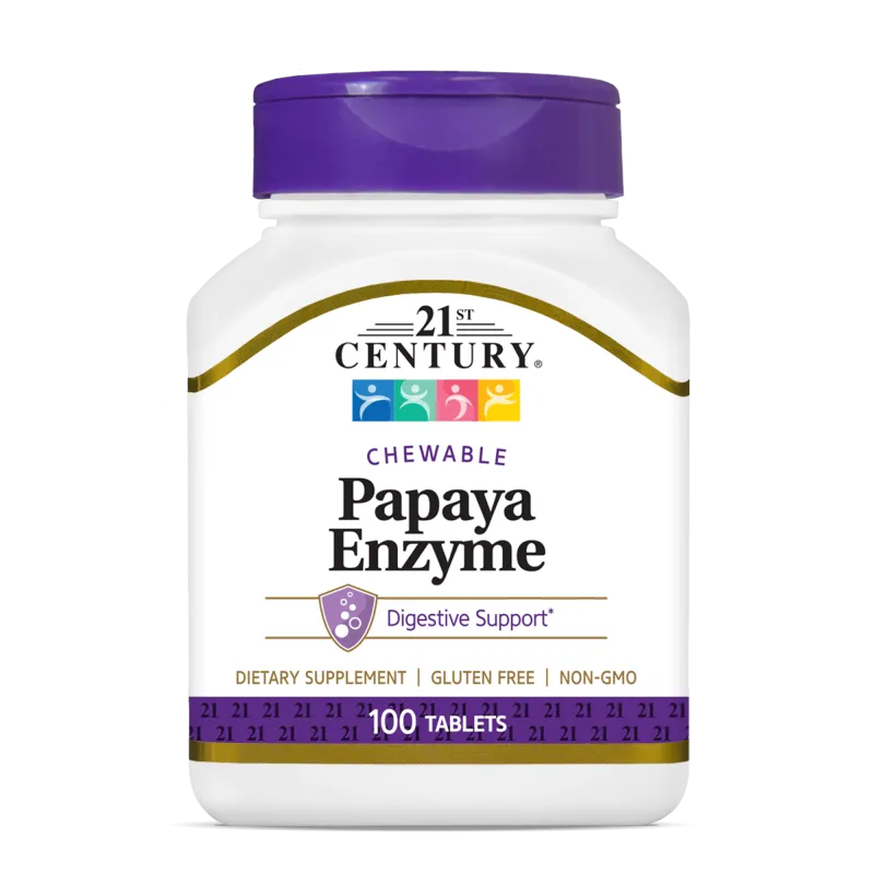 21st Century Papaya Enzyme - Папая Храносмилателни Ензими