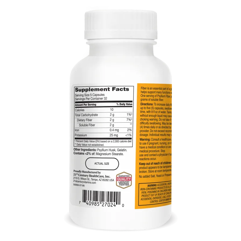 21st Century Psyllium Fiber - Псилиум