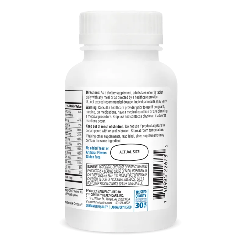 21st Century Sentry Men Multivitamin & Multimineral - Мултивитамини и Мултиминерали за Мъже