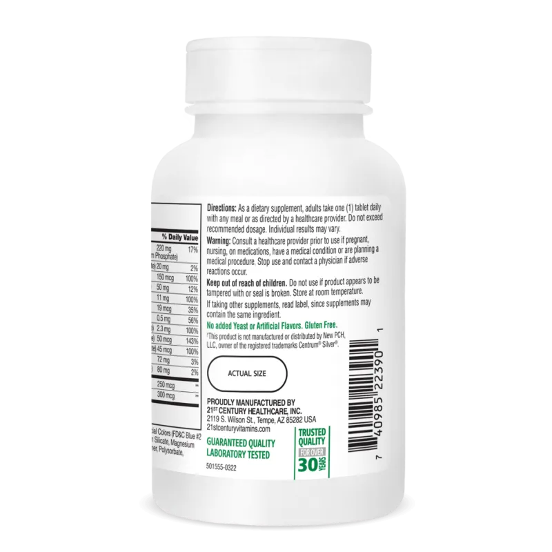 21st Century Sentry Senior Multivitamin & Multimineral - Мултивитамини и Мултиминерали