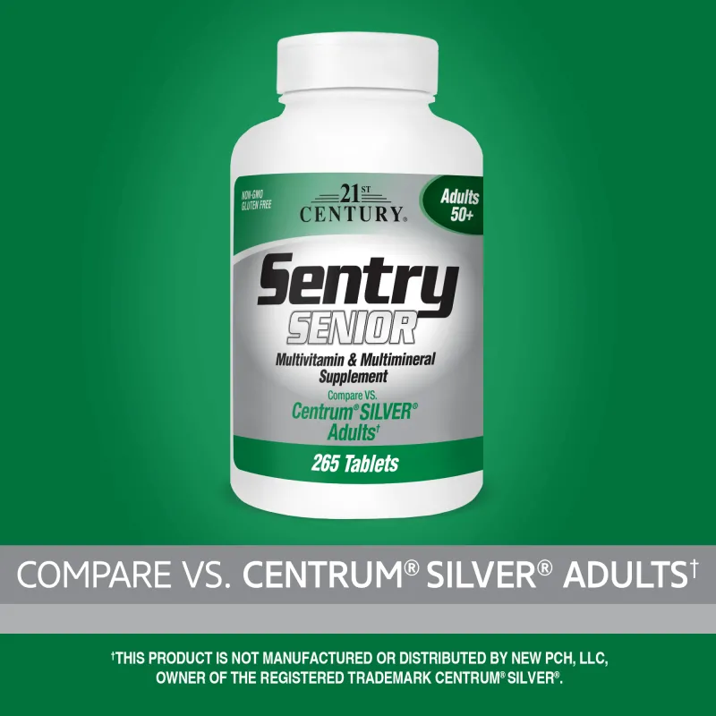 21st Century Sentry Senior Multivitamin & Multimineral - Мултивитамини и Мултиминерали