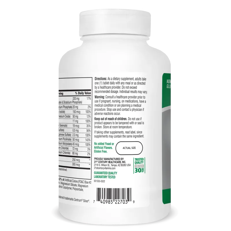 21st Century Sentry Senior Multivitamin & Multimineral - Мултивитамини и Мултиминерали