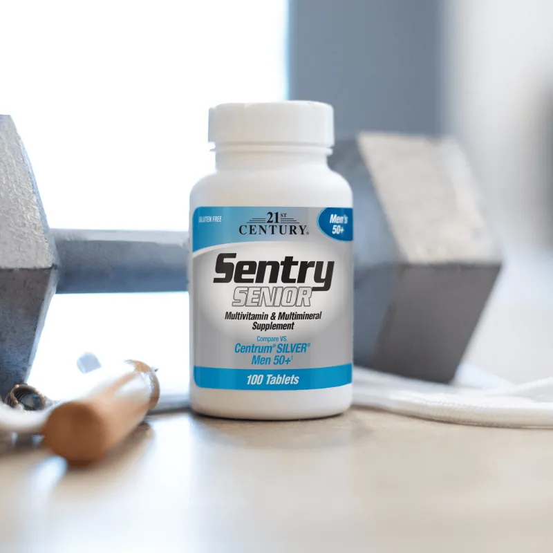 21st Century Sentry Senior Men`s 50+ Multivitamin & Multimineral - Мултивитамини и Мултиминерали за