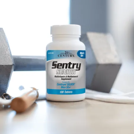 21st Century Sentry Senior Men`s 50+ Multivitamin & Multimineral - Мултивитамини и Мултиминерали за