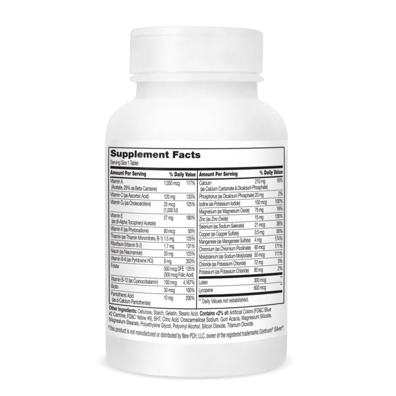 21st Century Sentry Senior Men`s 50+ Multivitamin & Multimineral - Мултивитамини и Мултиминерали за