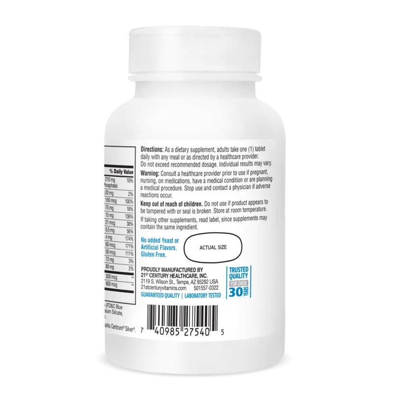 21st Century Sentry Senior Men`s 50+ Multivitamin & Multimineral - Мултивитамини и Мултиминерали за