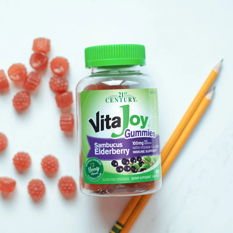 21st Century VitaJoy Sambucus Elderberry Gummies - Самбукус