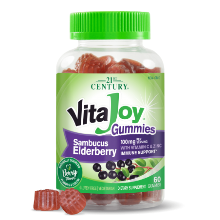 21st Century VitaJoy Sambucus Elderberry Gummies - Самбукус