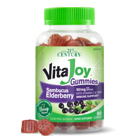 21st Century VitaJoy Sambucus Elderberry Gummies - Самбукус