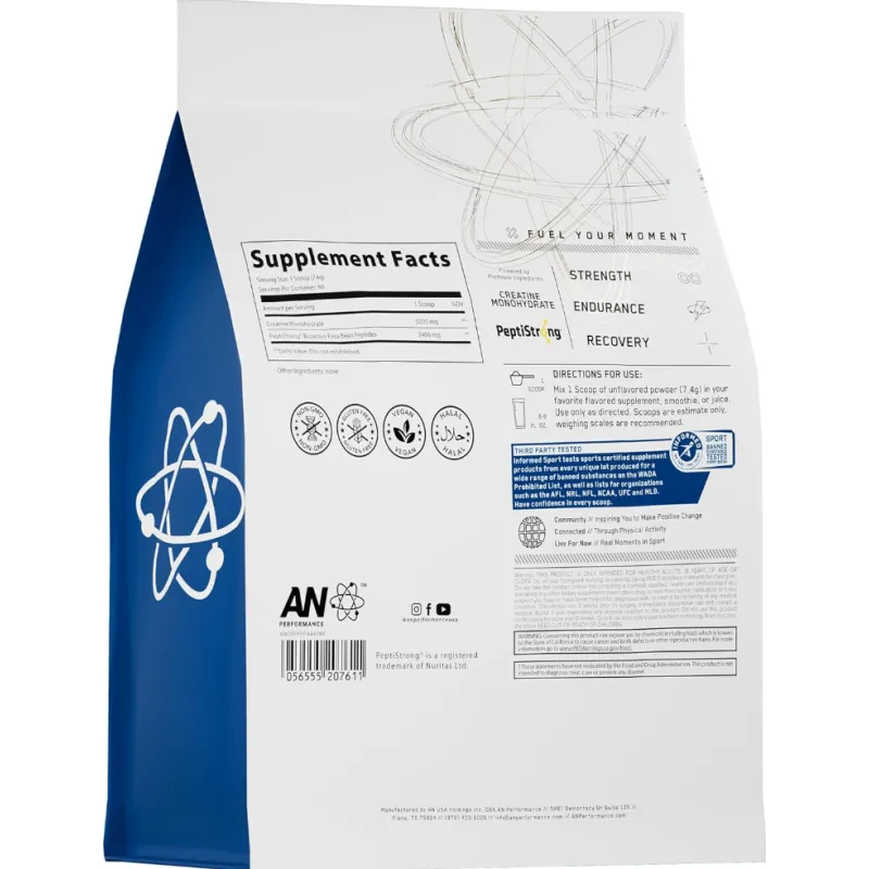 Applied Nutrition Creatine Monohydrate + Peptide - Креатин
