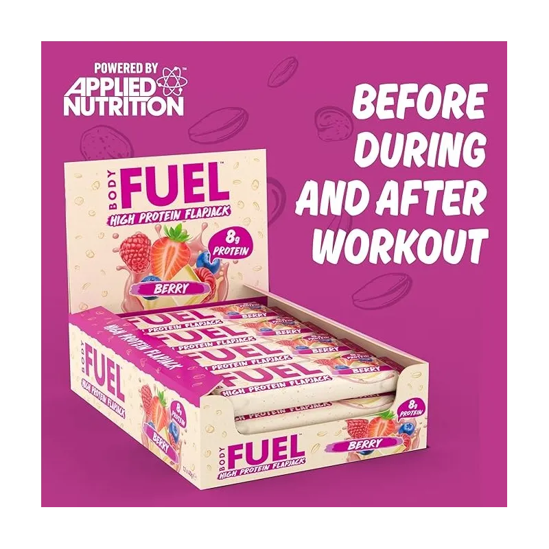Applied Nutrition Bodyfuel - High Protein Flapjack - Високопротеинов Енергиен Бар